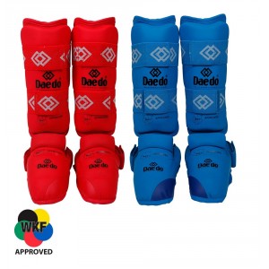 Захист гомілки та стопи для карате WKF Daedo KPRO 2012