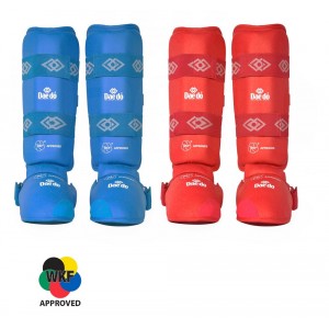 Захист гомілки та стопи для карате WKF Daedo KPRO 2012